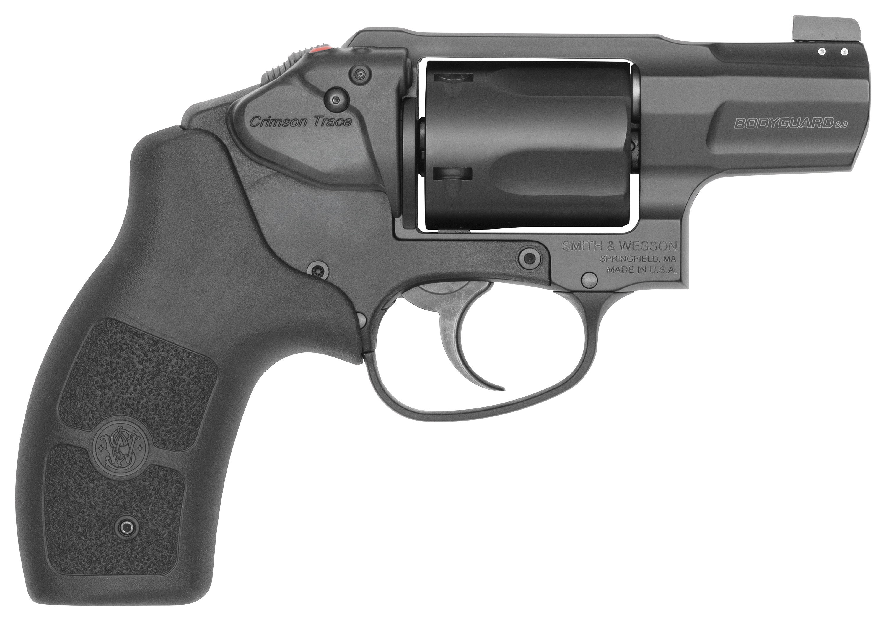 Smith & Wesson Bodyguard 38 2.0 DAO Revolver with Integrated Crimson ...
